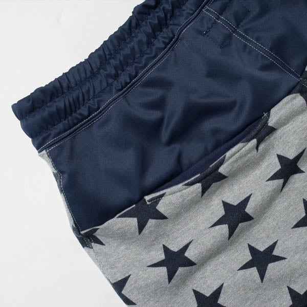 sweat short pants (star pattern)