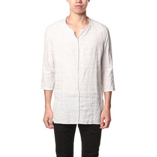 Li/Coシャンブレー ロングチュニック