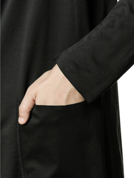 T400コンパクト天竺 ロングストールカーディガン