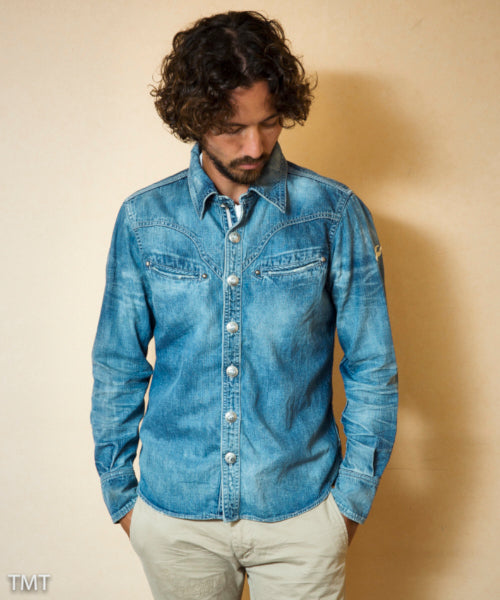 PARACHUTE CONCHO WESTERN DENIM SHIRTS