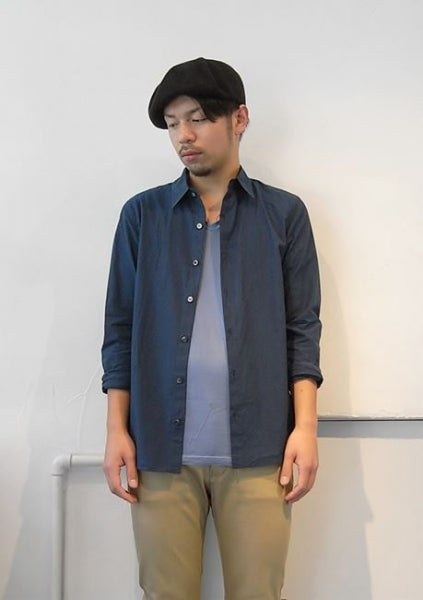 60/-シャンブレーローン レギュラーシャツL/S