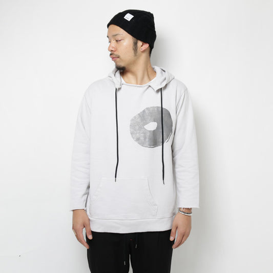 箔プリント パーカー