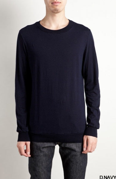 CoLiスーピマサイロスパン天竺 クルーネックL/S