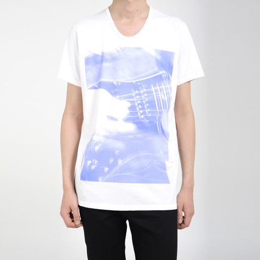 U NECK PRINT T SHIRT SUCCESS ROCKER (GUITAR)
