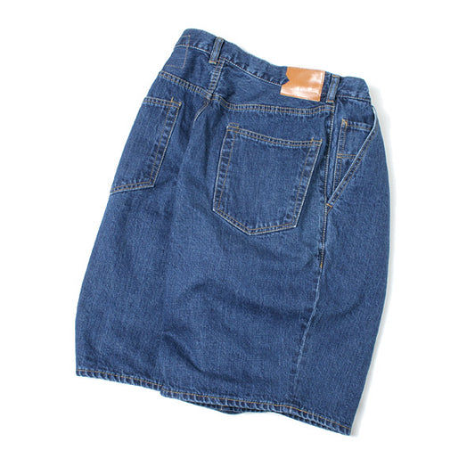 1TUCK WIDE SHORTS 12oz ORGANIC SELVEDGE DENIM