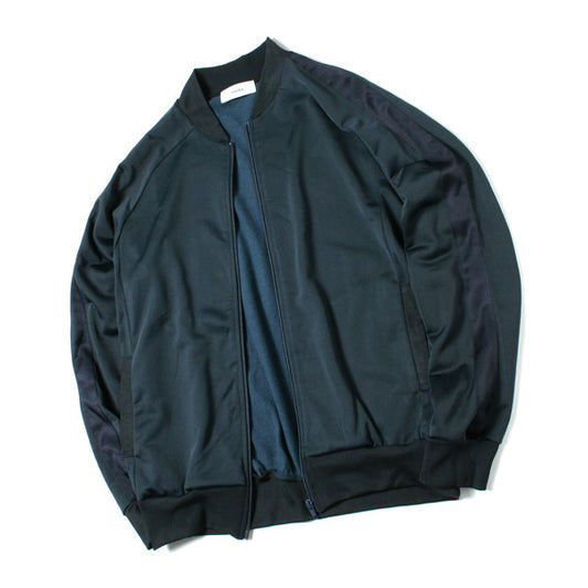 TRACK JACKET NYLON COTTON JERSEY