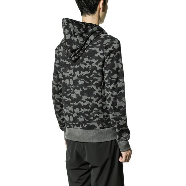 プリントダブルジャージ ZIP UPパーカー