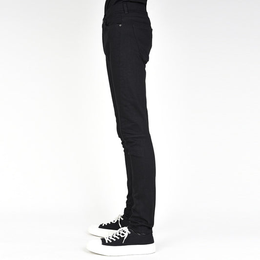SKINNY PANTS BLACK ONE WASH