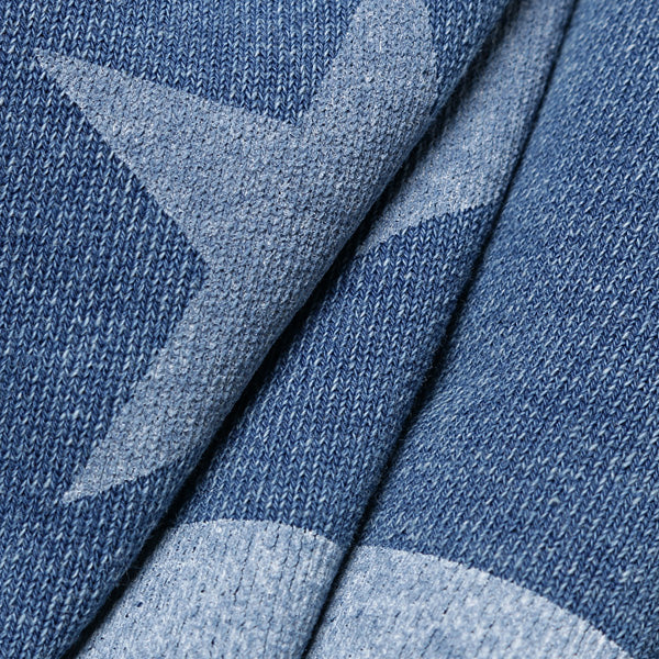 cut off used pullover sweat (flag)