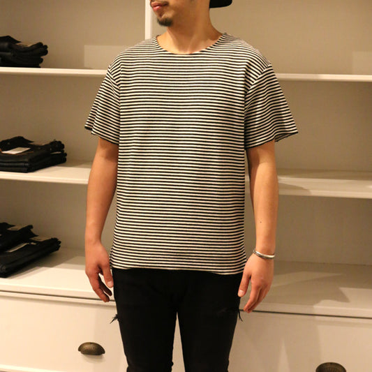 細ボーダー BIG Tシャツ