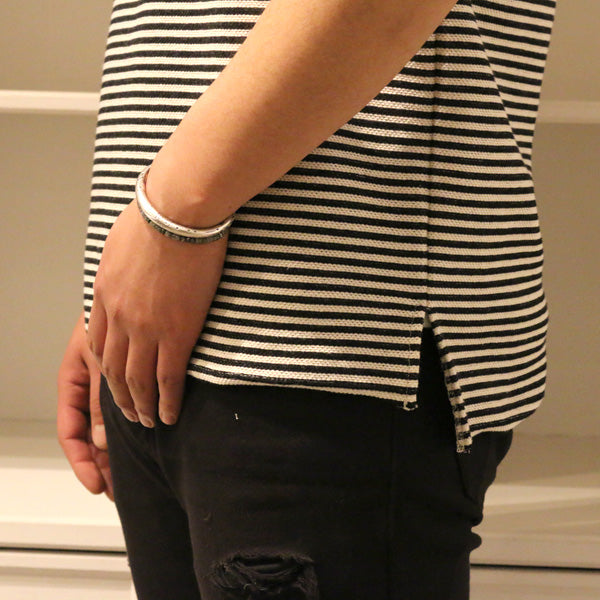 細ボーダー BIG Tシャツ