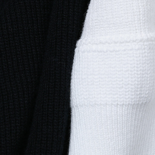 CREW NECK RIB SWEATER H/S