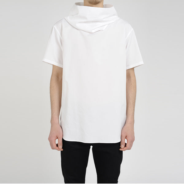HOODED SHIRT BROAD CLOTH
