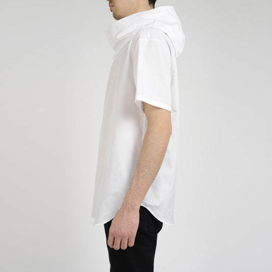 HOODED SHIRT BROAD CLOTH