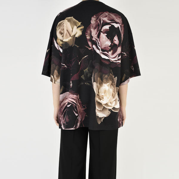 SUPER BIG T-SHIRT 30/1 T-CLOTH INKJET (BIG ROSE)