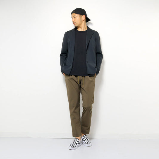 T400 2WAYストレッチタフタ イージーワンタックパンツ