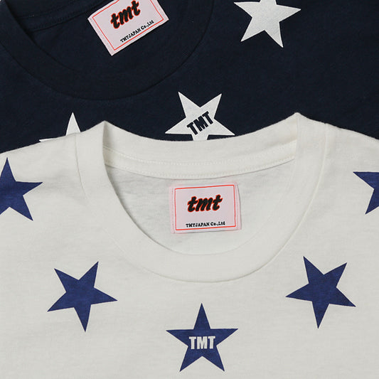 S/SL BORDER STAR TEE