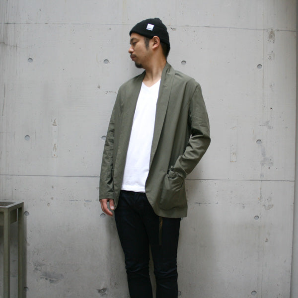 シャンブレーローン ストールジャケット