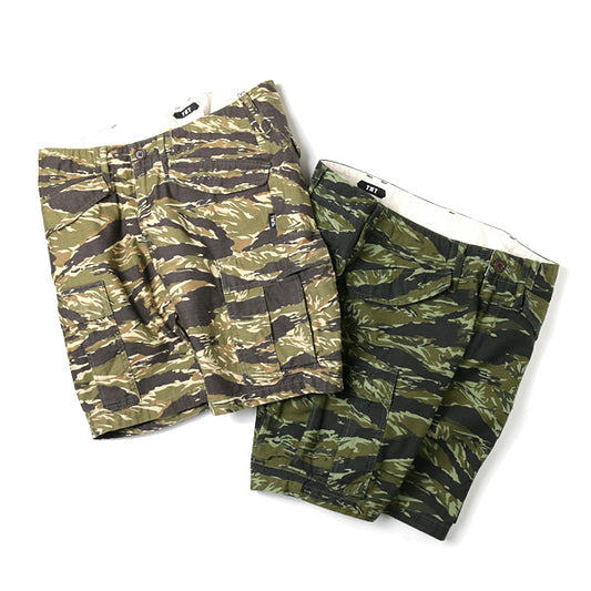 CAMO PRINT CARGO SHORTS
