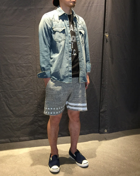 reversible sweat shorts