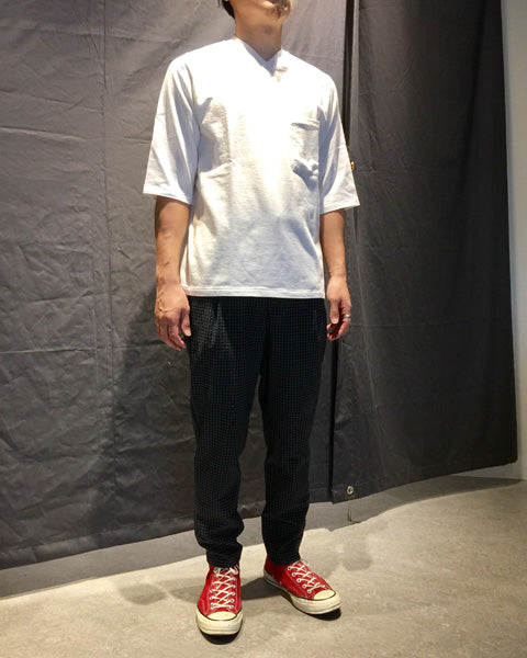 ONE SIDE RAGLAN V NECK Tee H/S