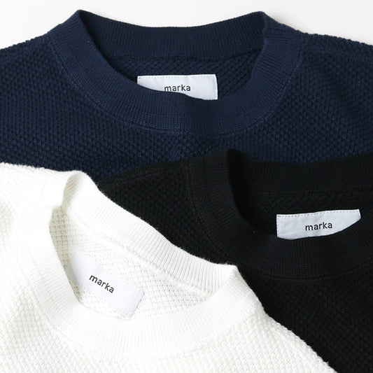 DOLMAN SLEEVE CREW NECK S/S BIG PIQUE