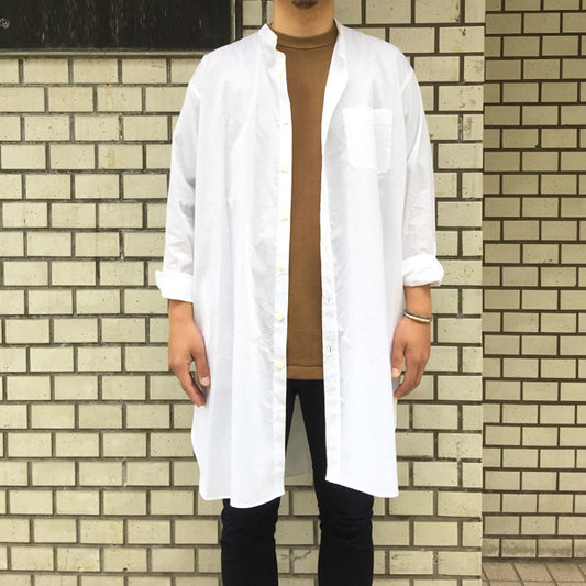 BAND COLLAR SHIRTS LONG