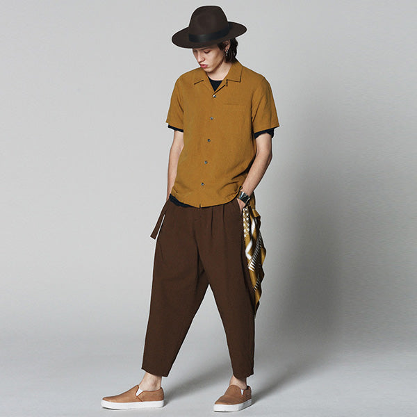 C/Liオックス オープンカラー半袖シャツ