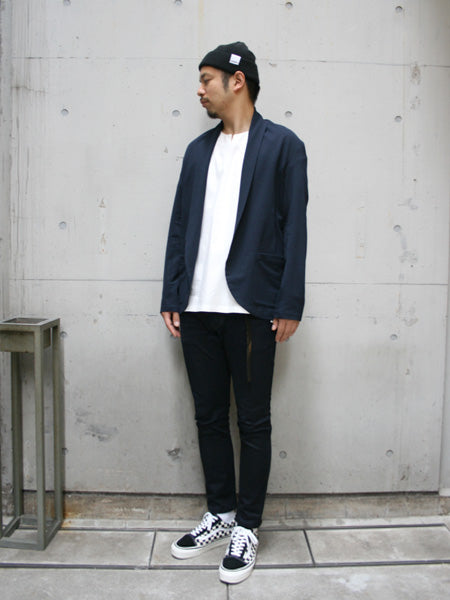 綿麻シャダンシアサッカー ストールジャケット