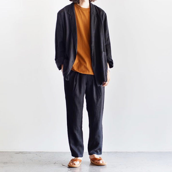 SHIRTS JACKET ORGANIC LINEN