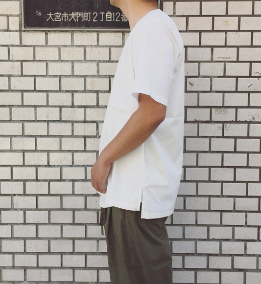 CTタイプライターストレッチ プルオーバーシャツS/S