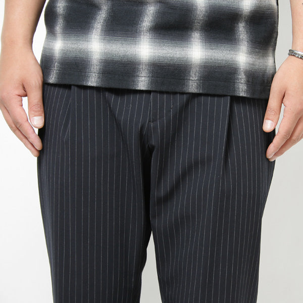 2WAYストレッチストライプ 1タックスラックス