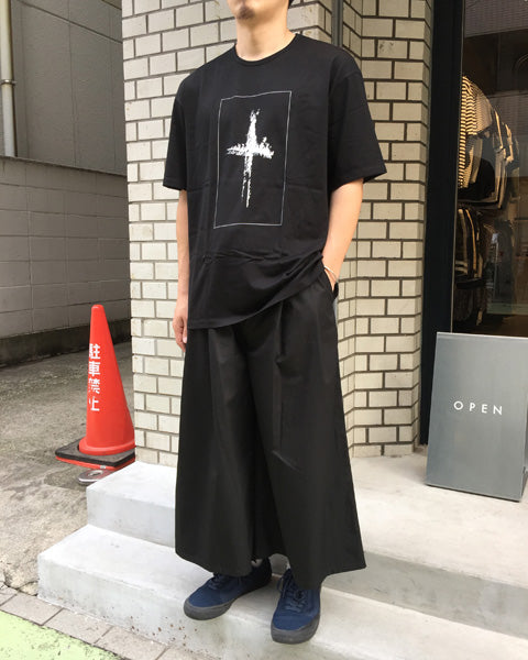 2TUCK WIDE CROPPED PANTS