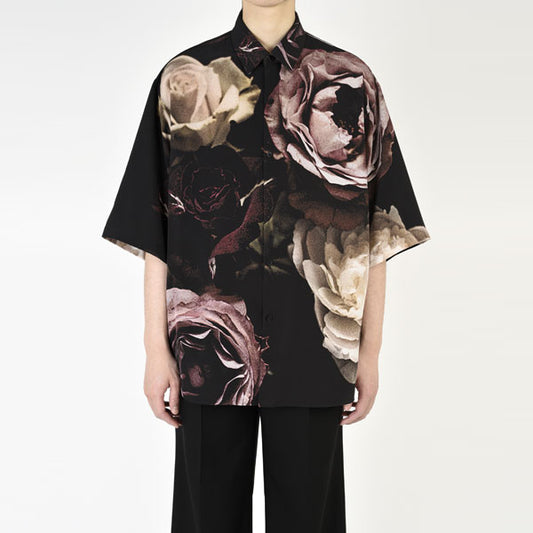 DECHINE BIG S/S SHIRT (BIG ROSE)