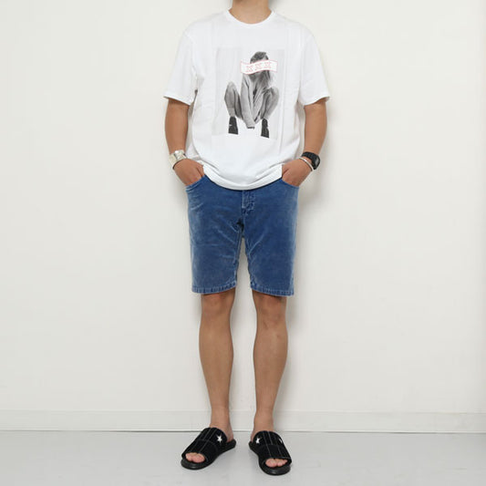 VINTAGE POCESSING CORDUROY SHORTS