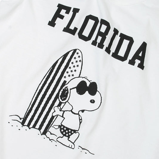 PEANUTSxTMT S/SL 88-VINTAGE TEE (FLORIDA)