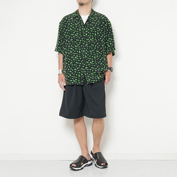 DECHINE BIG S/S SHIRT INKJET HAZED FLOWER