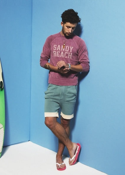 CREW NECK KNIT (SANDY BEACH)