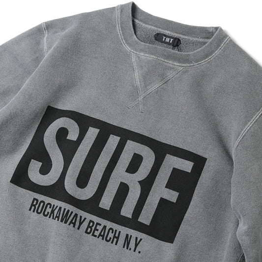 PIGMENT DYED FRENCH TERRY CREW NECK PULLOVER