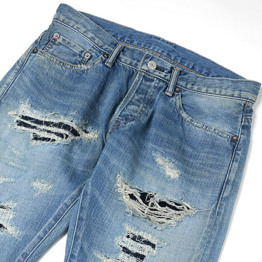 DENIM 5P PANTS CRASH