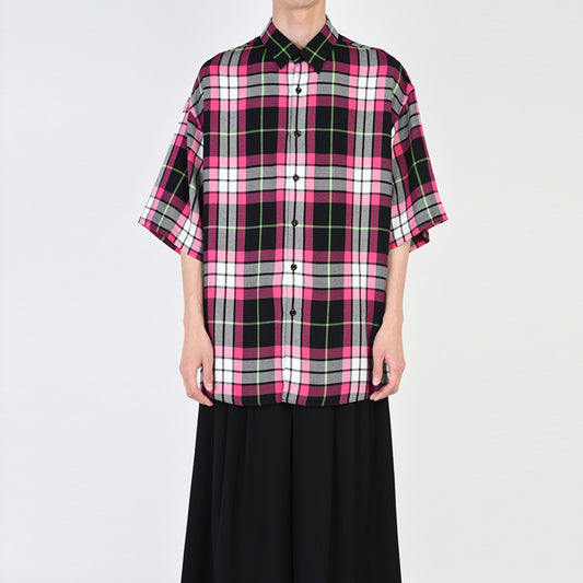 BIG MODAL CHECK S/S SHIRT