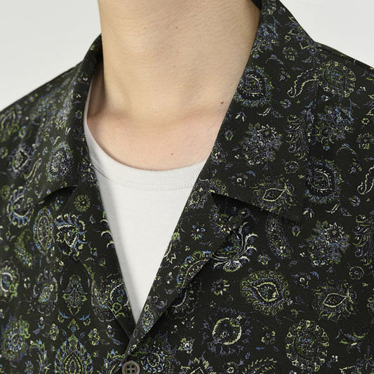 DECHINE BIG S/S SHIRT INKJET (PAISLEY)