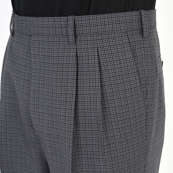 WOOL HOUNDS TOOTH CHECK 2TUCK SLIM FLARE