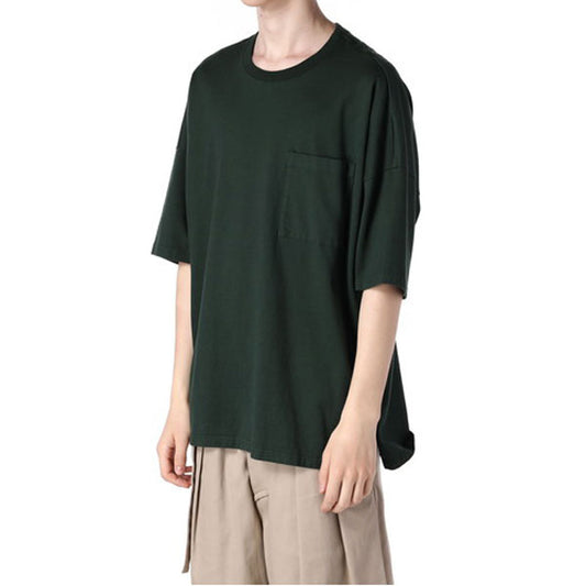 ロイヤルオーガニックコンパクト天竺 クルーネックドルマンS/S