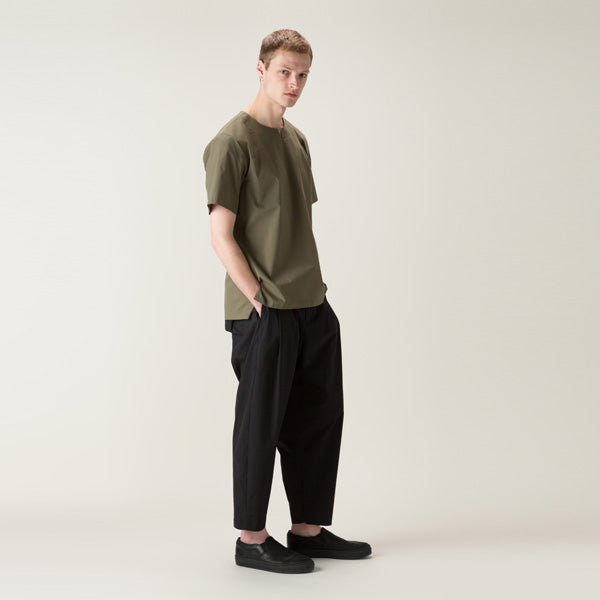 CTタイプライターストレッチ プルオーバーシャツS/S