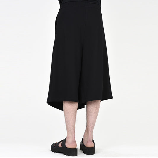 FRONT TUCK CROPPED PANTS