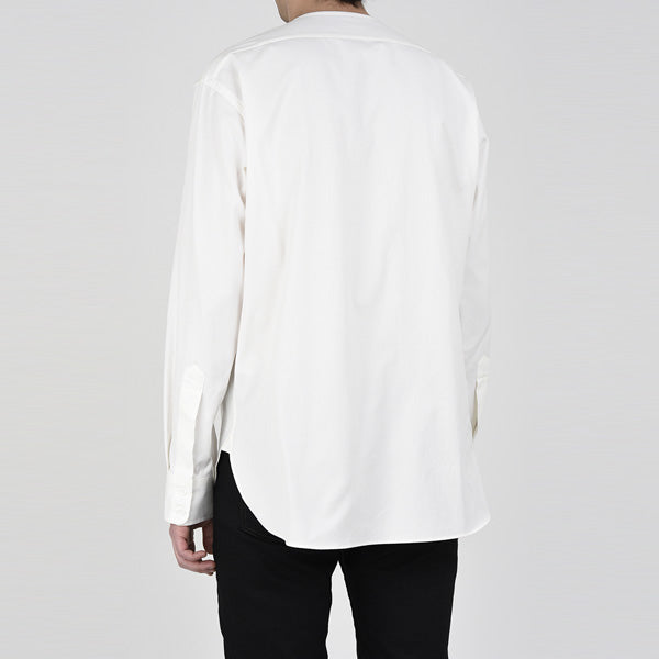 COLLARLESS ARMY SHIRT