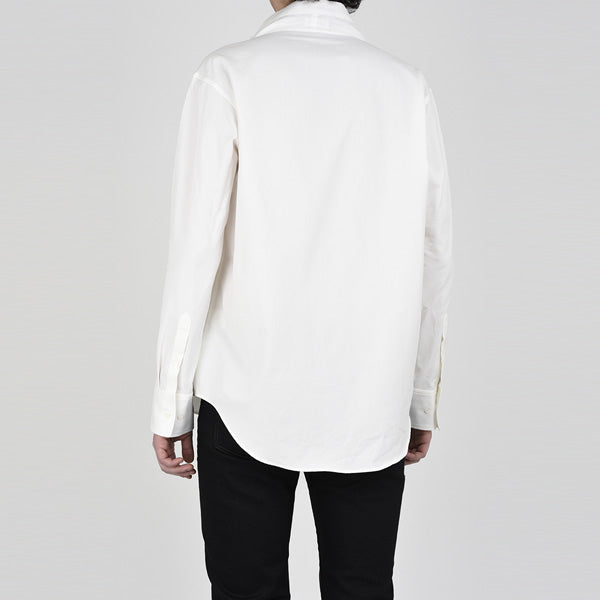 PULLOVER DRAPE SHIRT