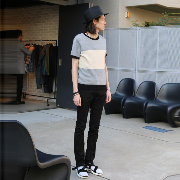 TAP CREW NECK KNIT S/S