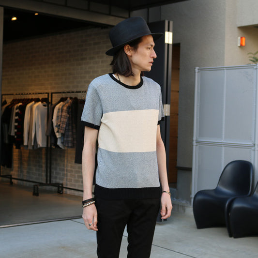 TAP CREW NECK KNIT S/S